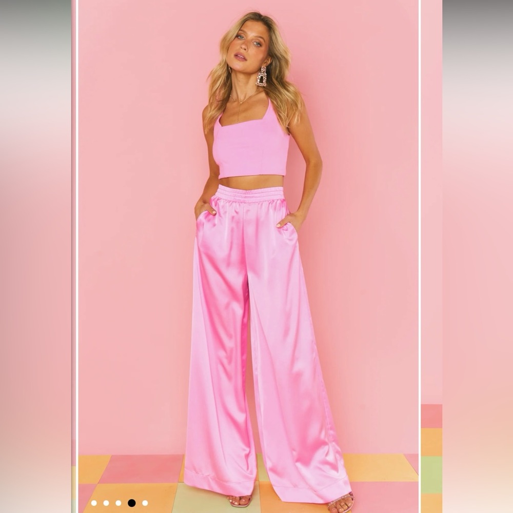 Show me your mumu Irwin pants and Ashley top set